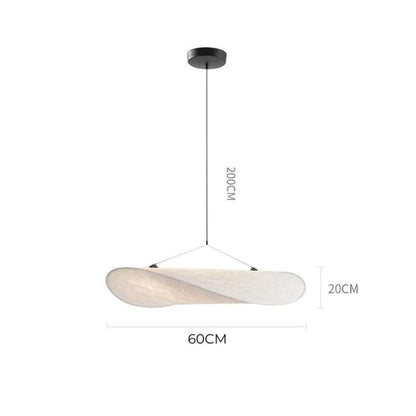 Moduro.co.uk Pendant lights Silka Pendant – Nordic Floating Light in Wabi Sabi Style