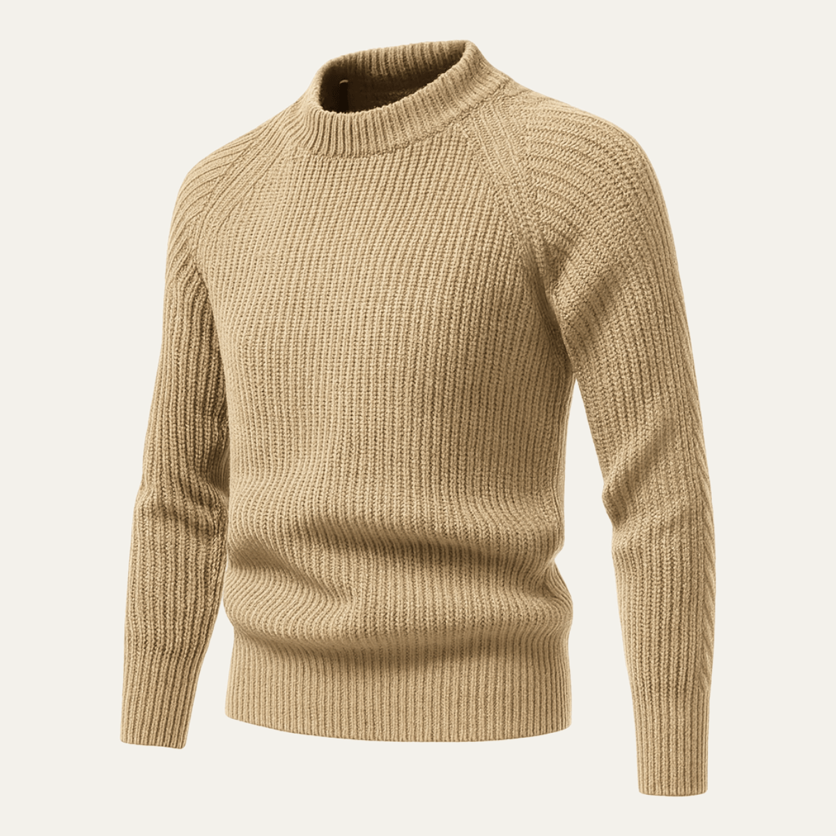 Moduro Men Winter Sweaters The Ely 100% Cashmere Crewneck for Men