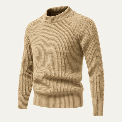 Moduro Men Winter Sweaters The Ely 100% Cashmere Crewneck for Men
