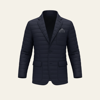 Moduro Jackets & Overcoats Blue / S The Milan Puffer Blazer