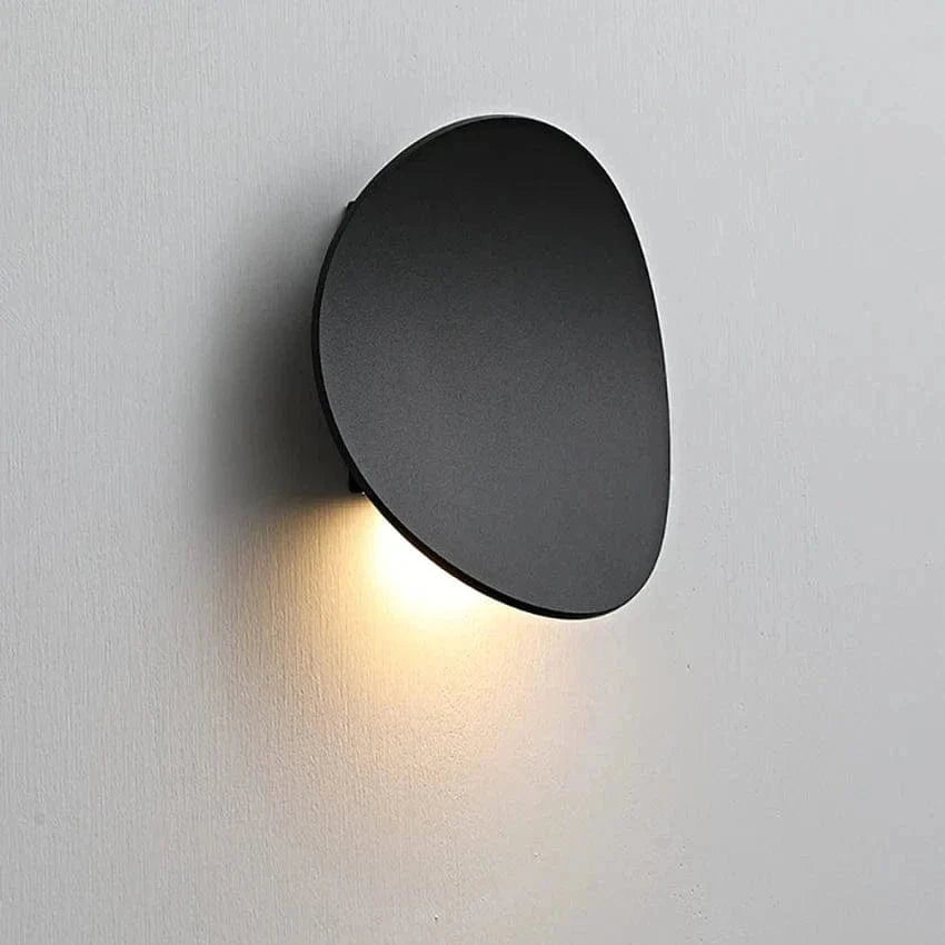 Moduro.co.uk Wall Lights Cool White (5500-7000K) / Black Unique Wall Lamp – Modern LED Wall Light – Aluminium – Waterproof – Indoor/Outdoor