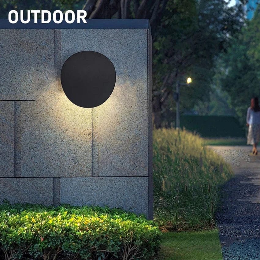 Moduro.co.uk Wall Lights Unique Wall Lamp – Modern LED Wall Light – Aluminium – Waterproof – Indoor/Outdoor