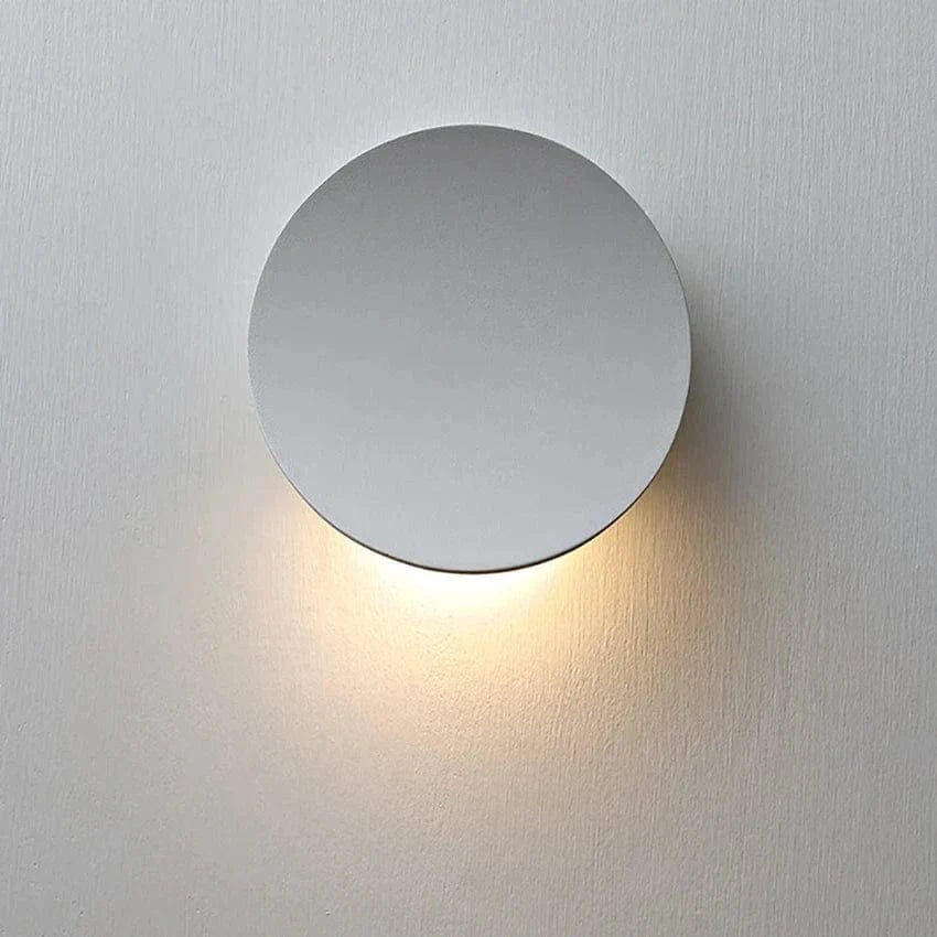 Moduro.co.uk Wall Lights Cool White (5500-7000K) / White Unique Wall Lamp – Modern LED Wall Light – Aluminium – Waterproof – Indoor/Outdoor