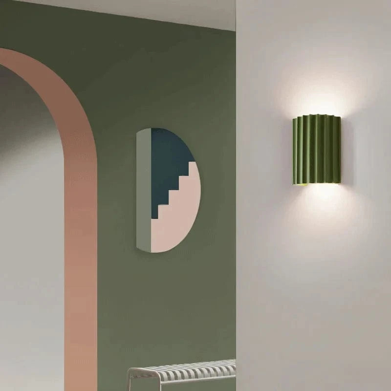Moduro.co.uk Wall Lamp Wall Resin Lamp – Modern LED Wall Light – Resin & Metal – Minimalist Design