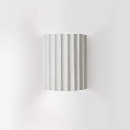 Moduro.co.uk Wall Lamp White / 14x17 cm (5.5x6.7 Inches) Wall Resin Lamp – Modern LED Wall Light – Resin & Metal – Minimalist Design