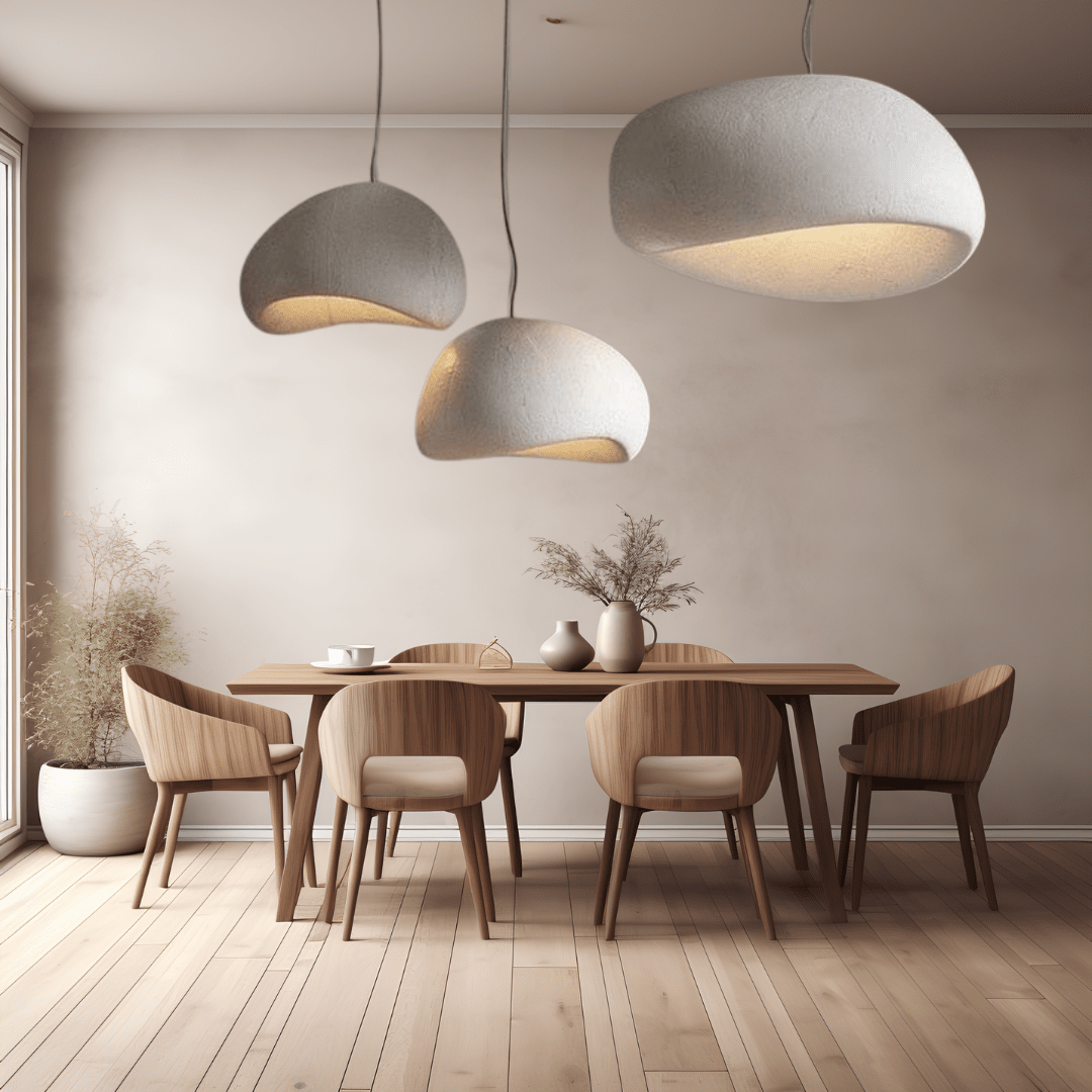 Moduro.co.uk Pendant lights Wasabi Pendant – Wabi Sabi Ceiling Light in Japandi Style