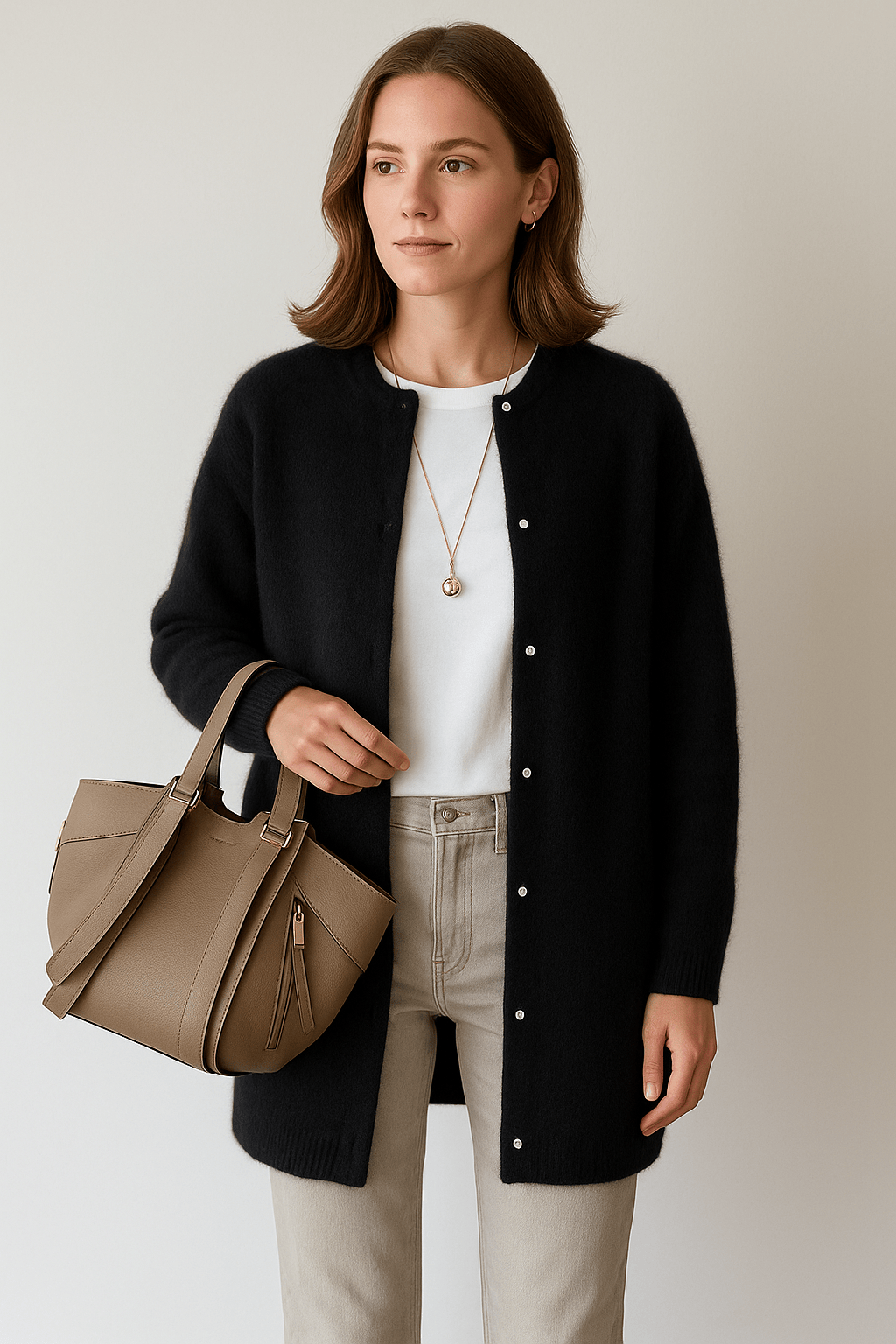 Moduro Claudia Richter | Wol-Mohair Vest met Tijdloze Elegant ZAAN Original | Wol-Mohair Vest met Tijdloze Elegant